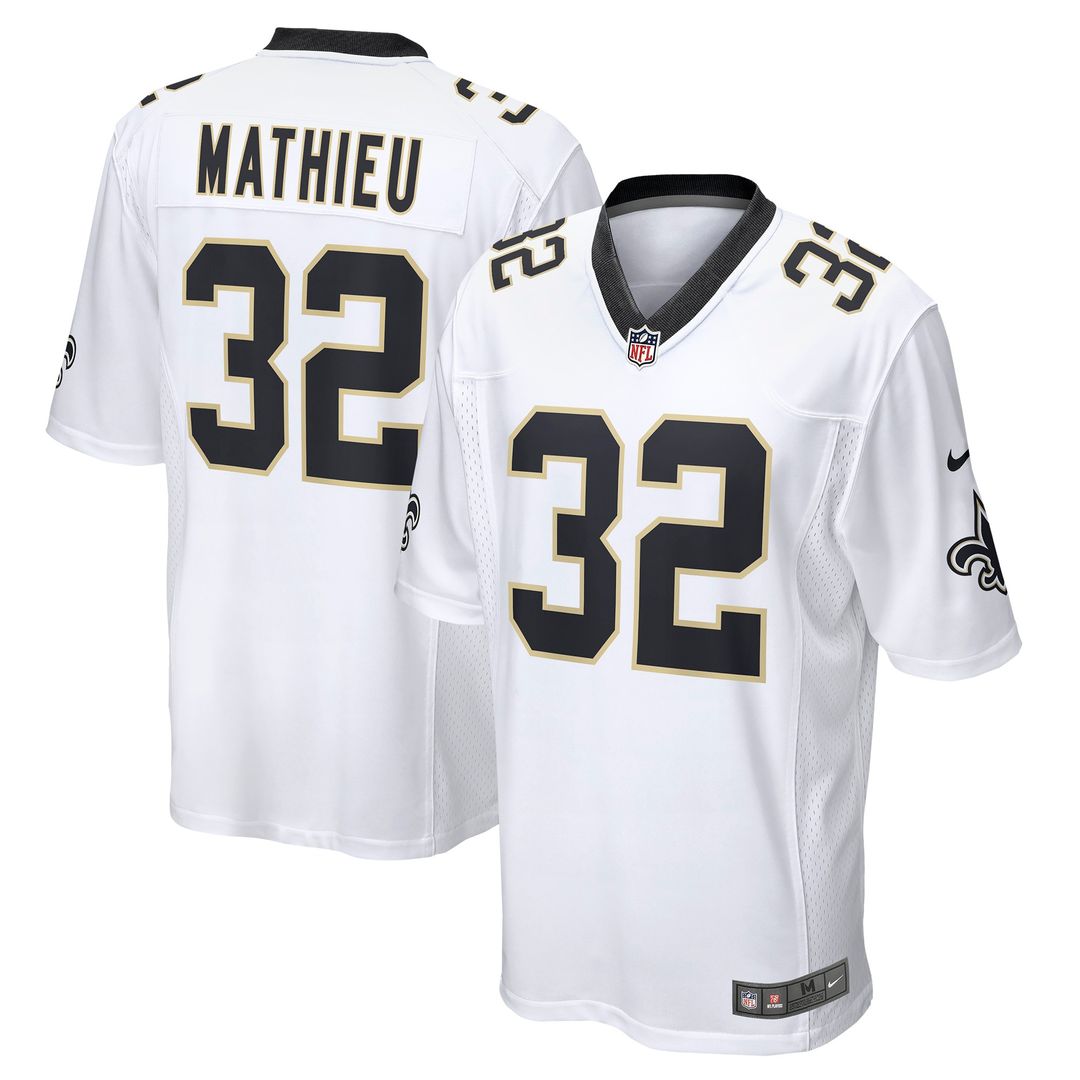 Tyrann Mathieu New Orleans Saints Game Jersey - Black
