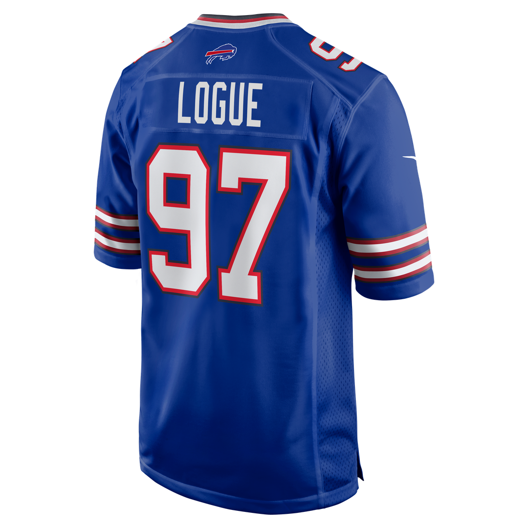 Zion Logue Buffalo Bills Team Game Jersey - Royal