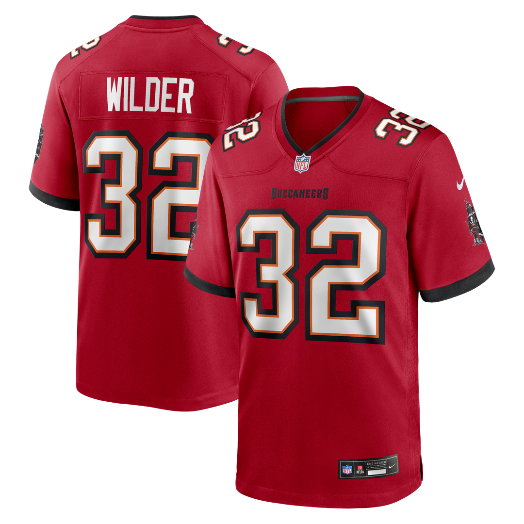 James Wilder Tampa Bay Buccaneers Game Retired Player Jersey - Red