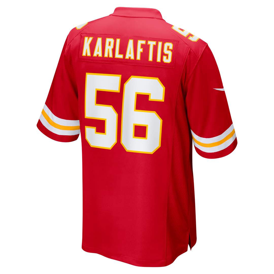 George Karlaftis Kansas City Chiefs Player Game Jersey - Red