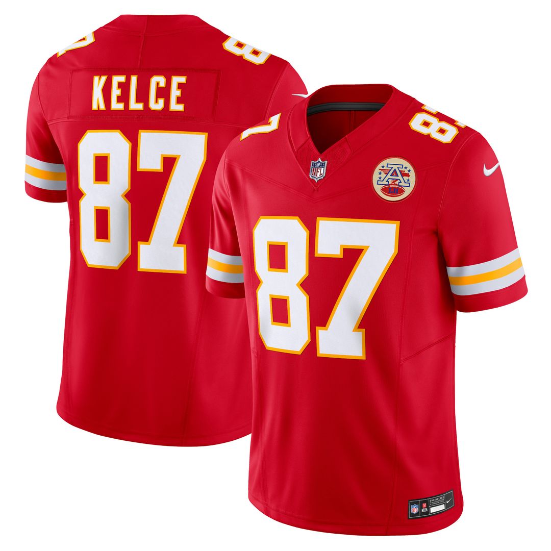 Travis Kelce Kansas City Chiefs Vapor F.U.S.E. Limited Jersey - White