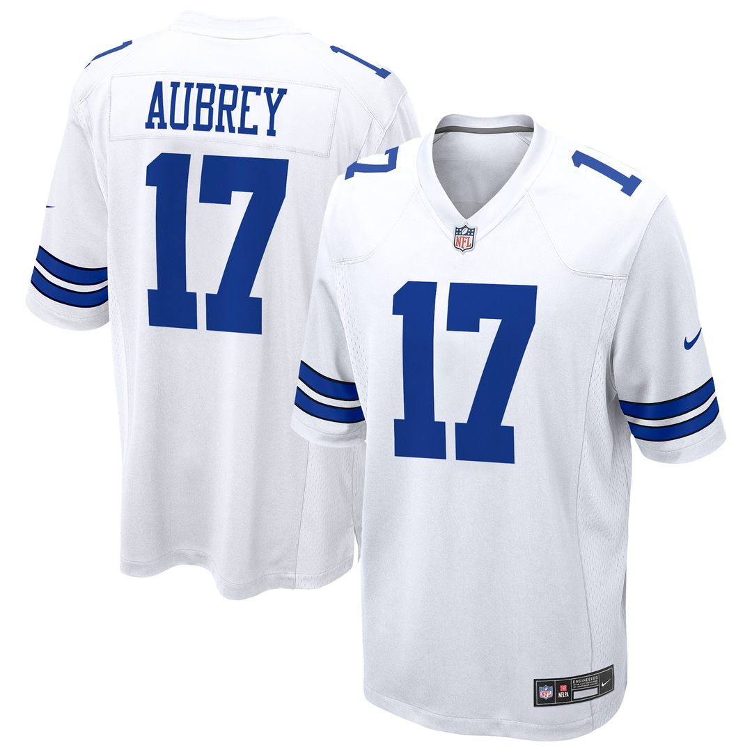 Brandon Aubrey Dallas Cowboys Team Game Jersey - Navy