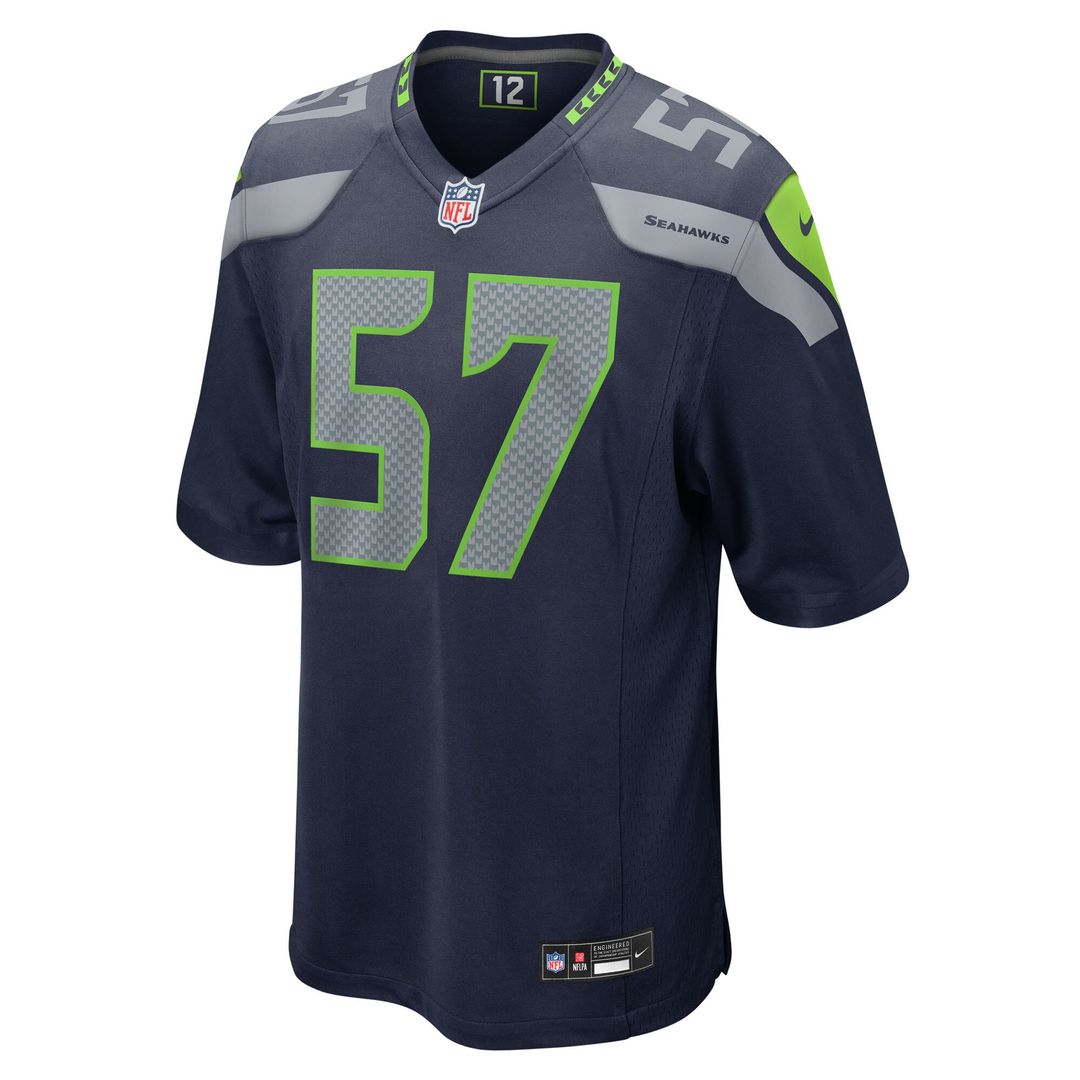 Connor O'Toole Seattle Seahawks Team Game Jersey - College Navy
