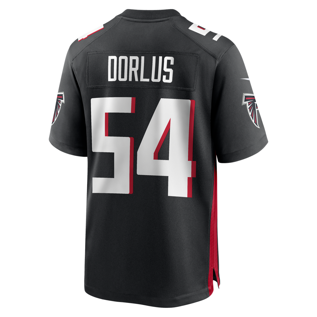 Brandon Dorlus Atlanta Falcons Team Game Jersey - Black