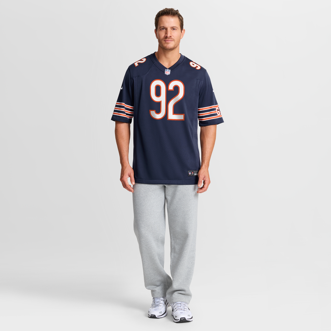 Daniel Hardy Chicago Bears Team Game Jersey - Navy