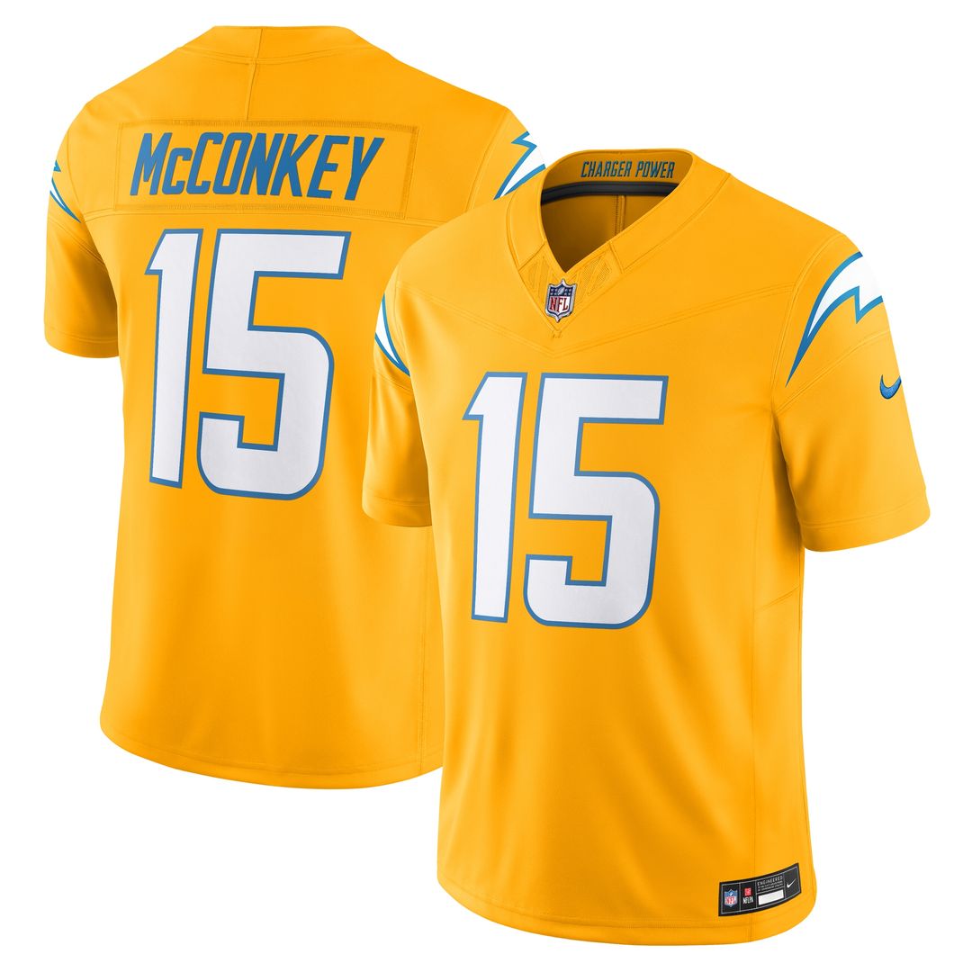 Ladd McConkey Los Angeles Chargers Team Vapor F.U.S.E. Limited Jersey - Powder Blue