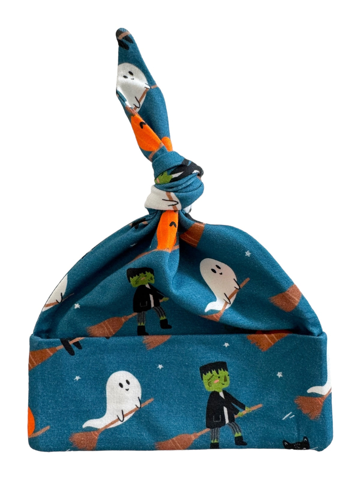 Knot Beanie, Broomstick Friends Midnight