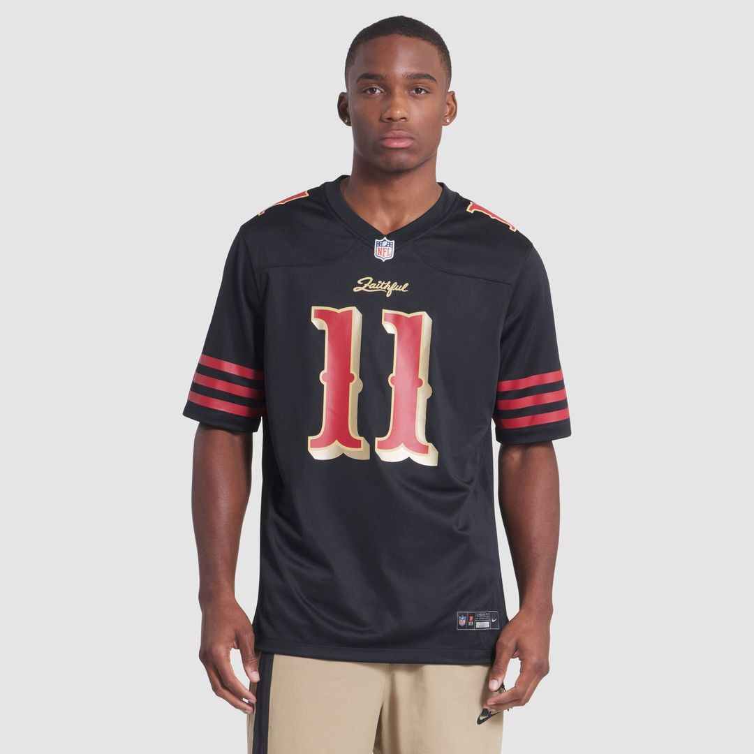 Brandon Aiyuk San Francisco 49ers 2025 Rivalries Collection Game Jersey - Black