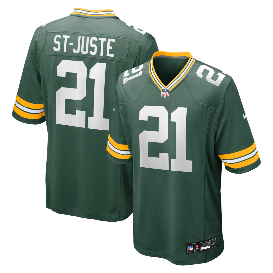 Benjamin St-Juste Green Bay Packers Team Game Jersey - Green