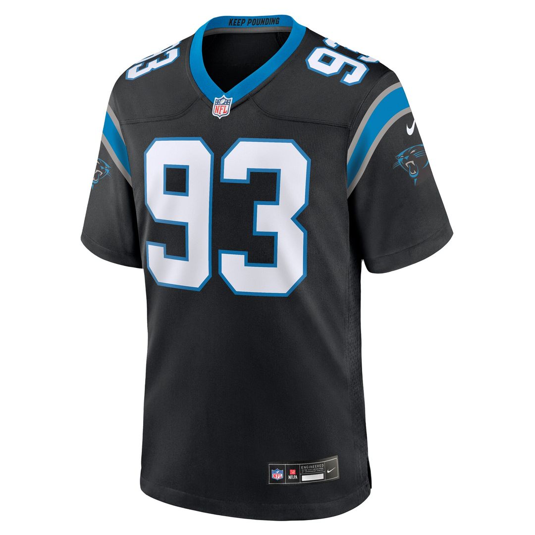 LaBryan Ray Carolina Panthers Team Game Jersey - Black