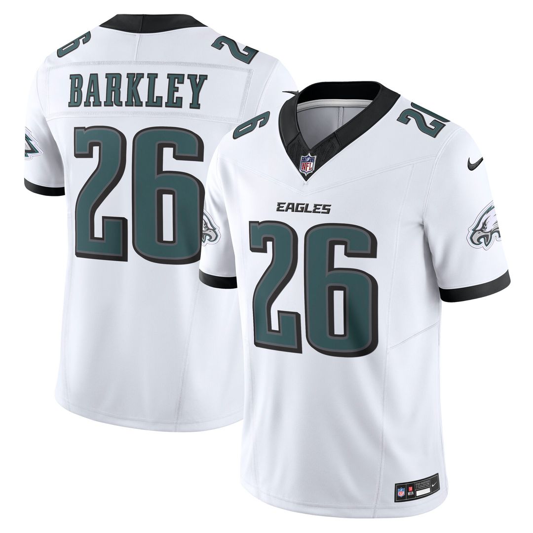 Saquon Barkley Philadelphia Eagles Alternate Vapor F.U.S.E. Limited Jersey - Kelly Green