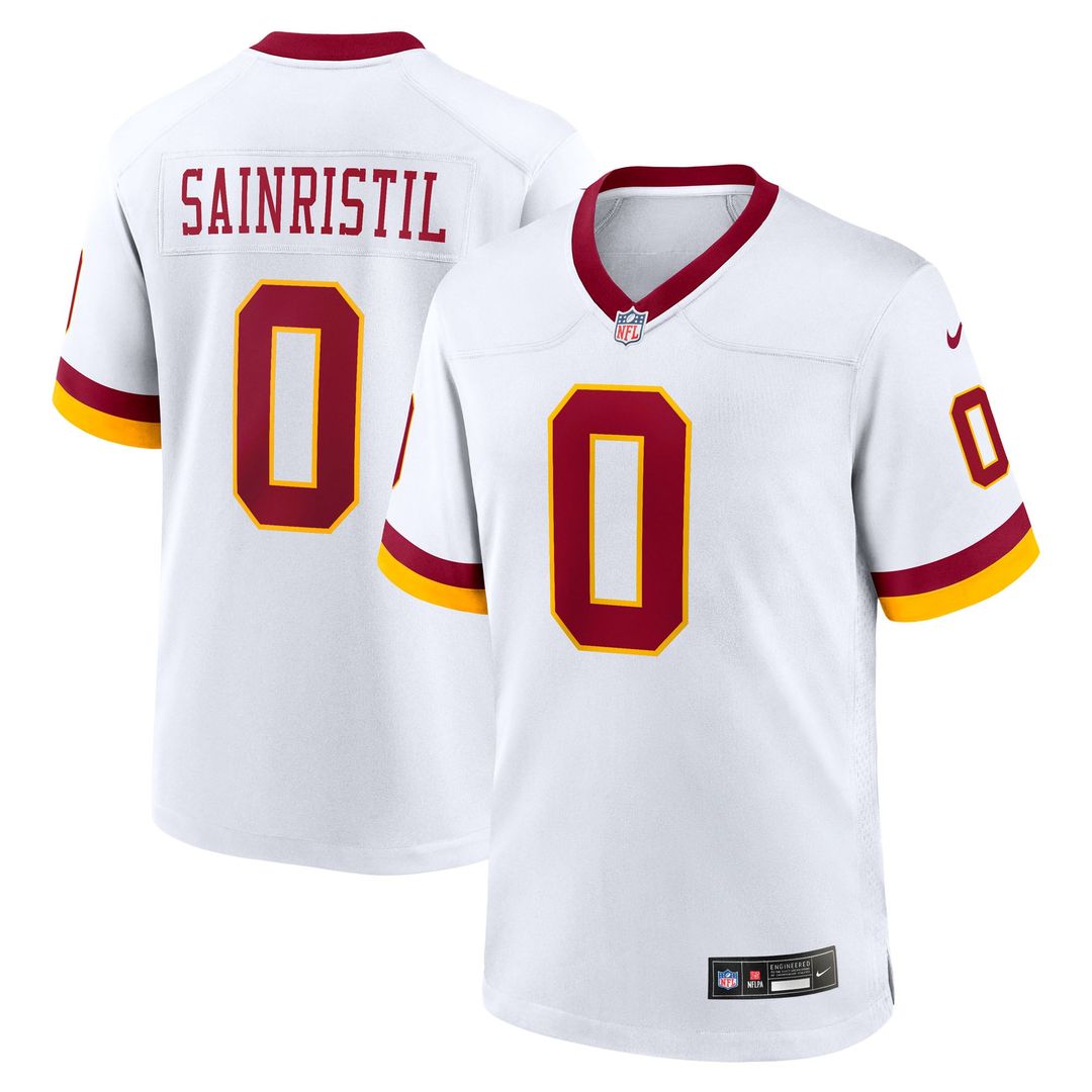 Mike Sainristil Washington Commanders Game Jersey - Burgundy