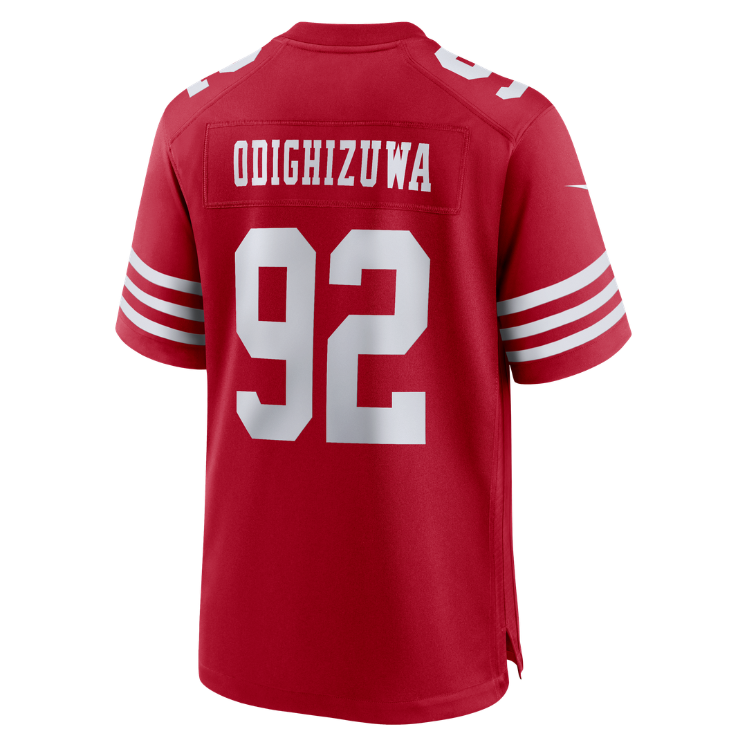 Osa Odighizuwa San Francisco 49ers Team Game Jersey - Scarlet