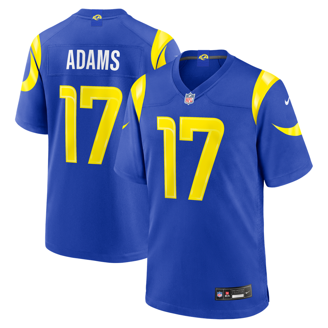 Davante Adams Los Angeles Rams Team Game Player Jersey - Royal