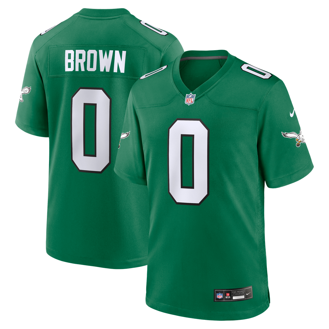 Marquise Brown Philadelphia Eagles Alternate 2 Game Jersey - Kelly Green