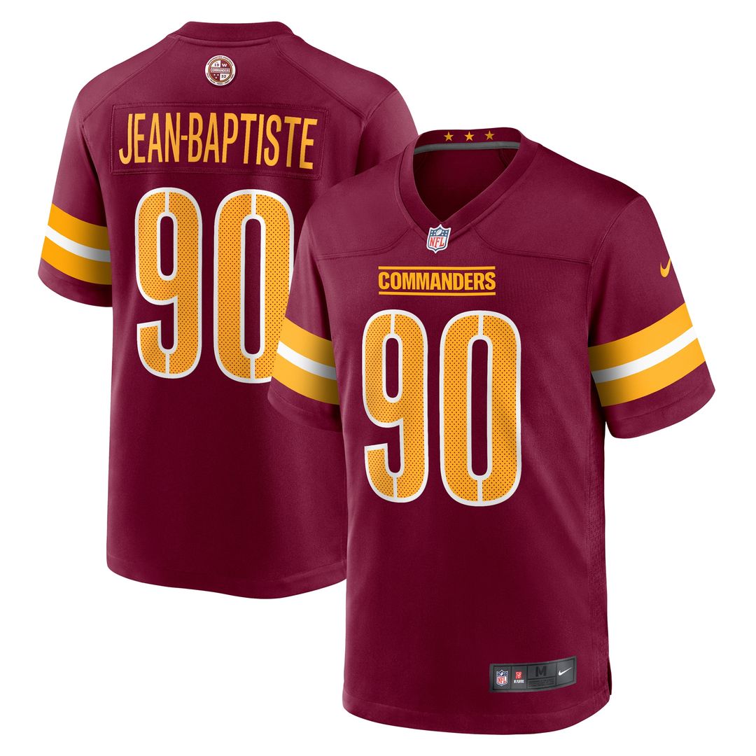 Javontae Jean-Baptiste Washington Commanders Game Jersey - Burgundy