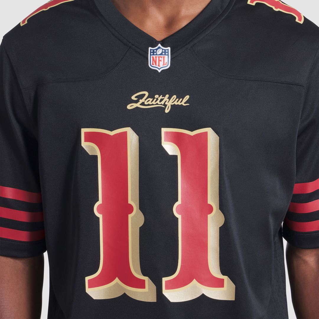 Brandon Aiyuk San Francisco 49ers 2025 Rivalries Collection Game Jersey - Black