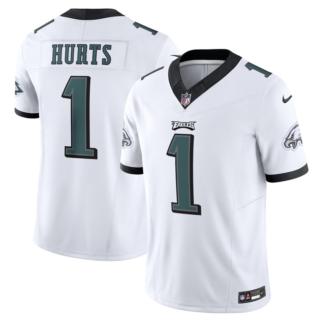 Jalen Hurts Philadelphia Eagles Vapor F.U.S.E. Limited Jersey - White