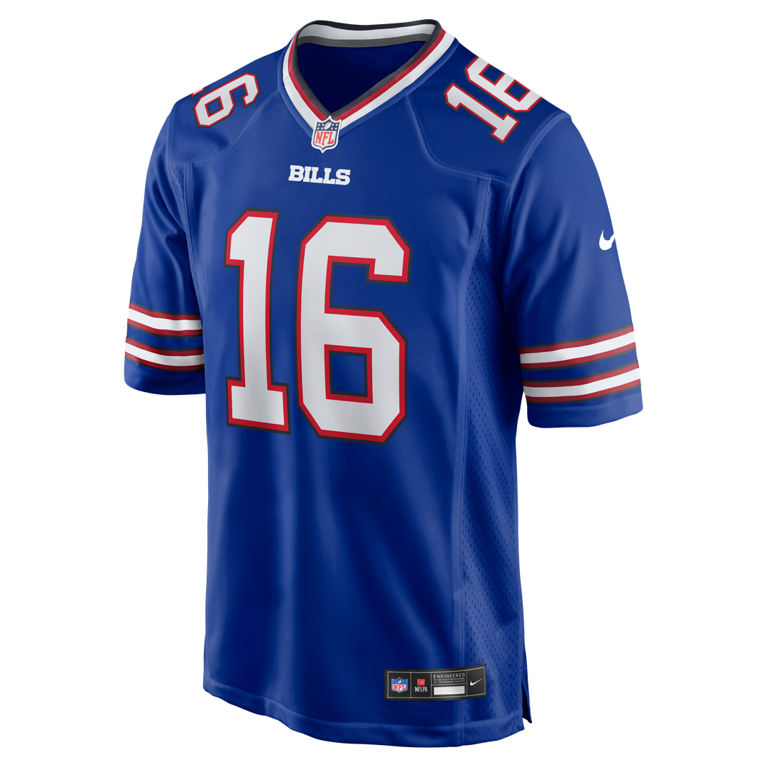 Tyler Bass Buffalo Bills Team Game Jersey - Royal