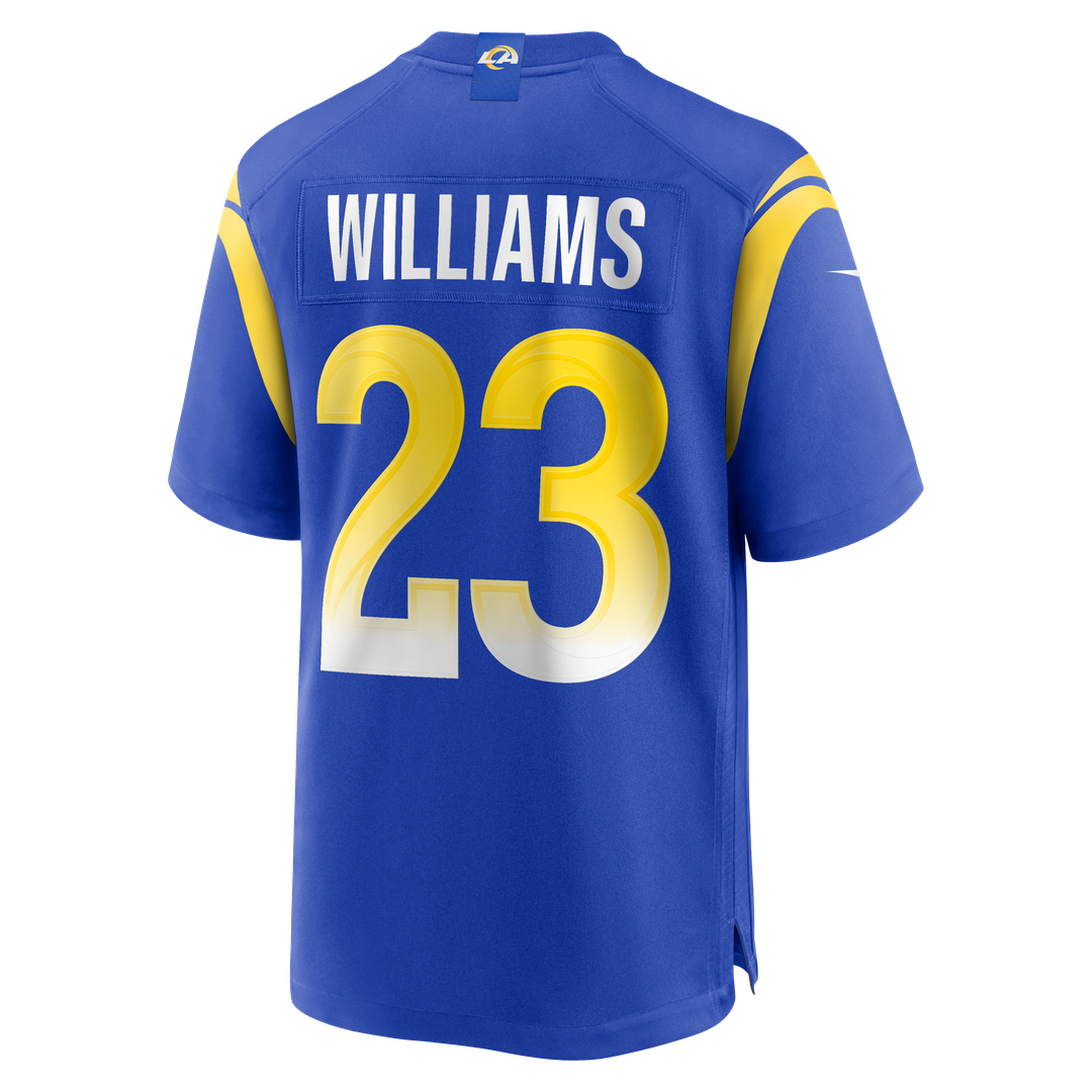 Kyren Williams Los Angeles Rams Game Player Jersey - Royal