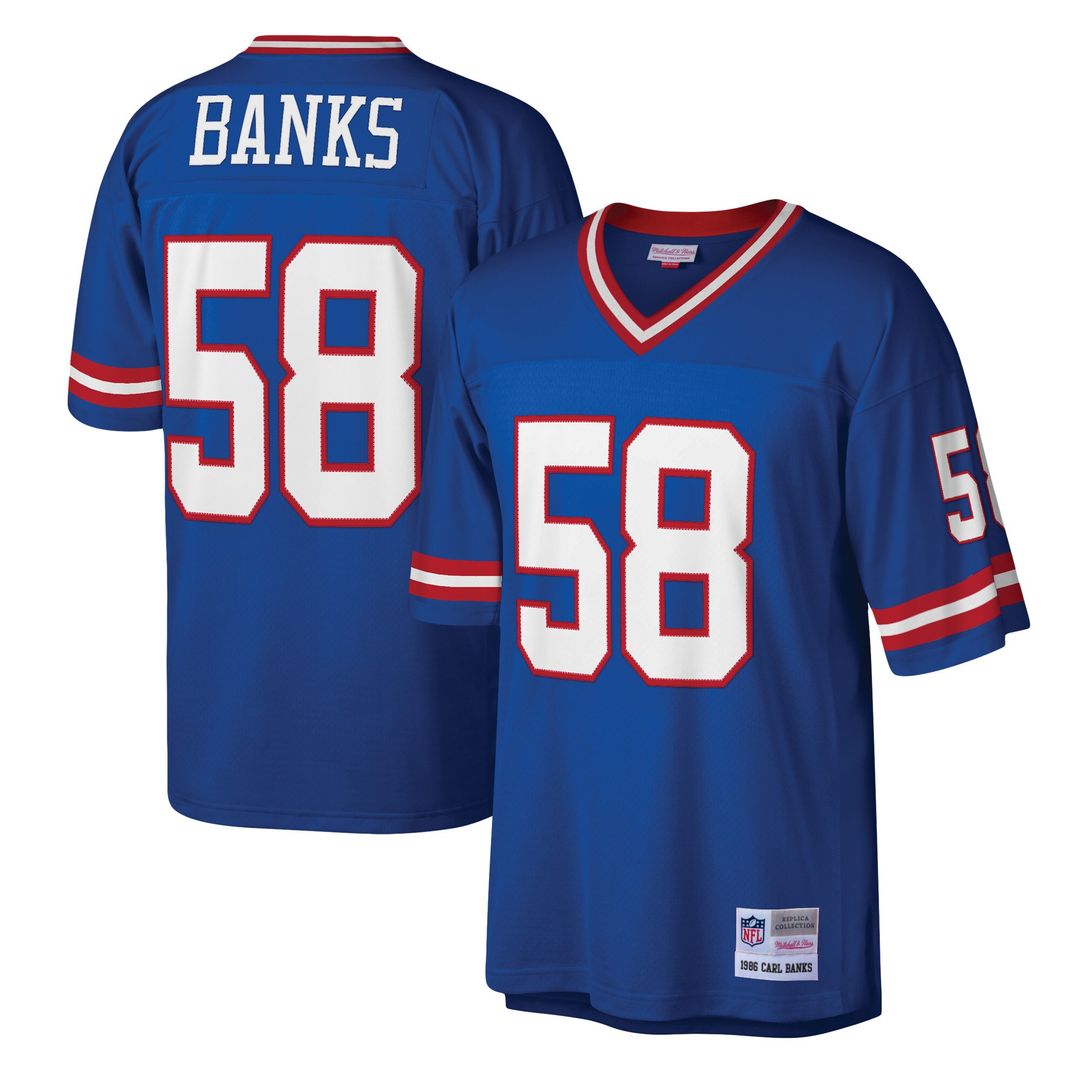 Carl Banks New York Giants Legacy Replica Jersey - Royal