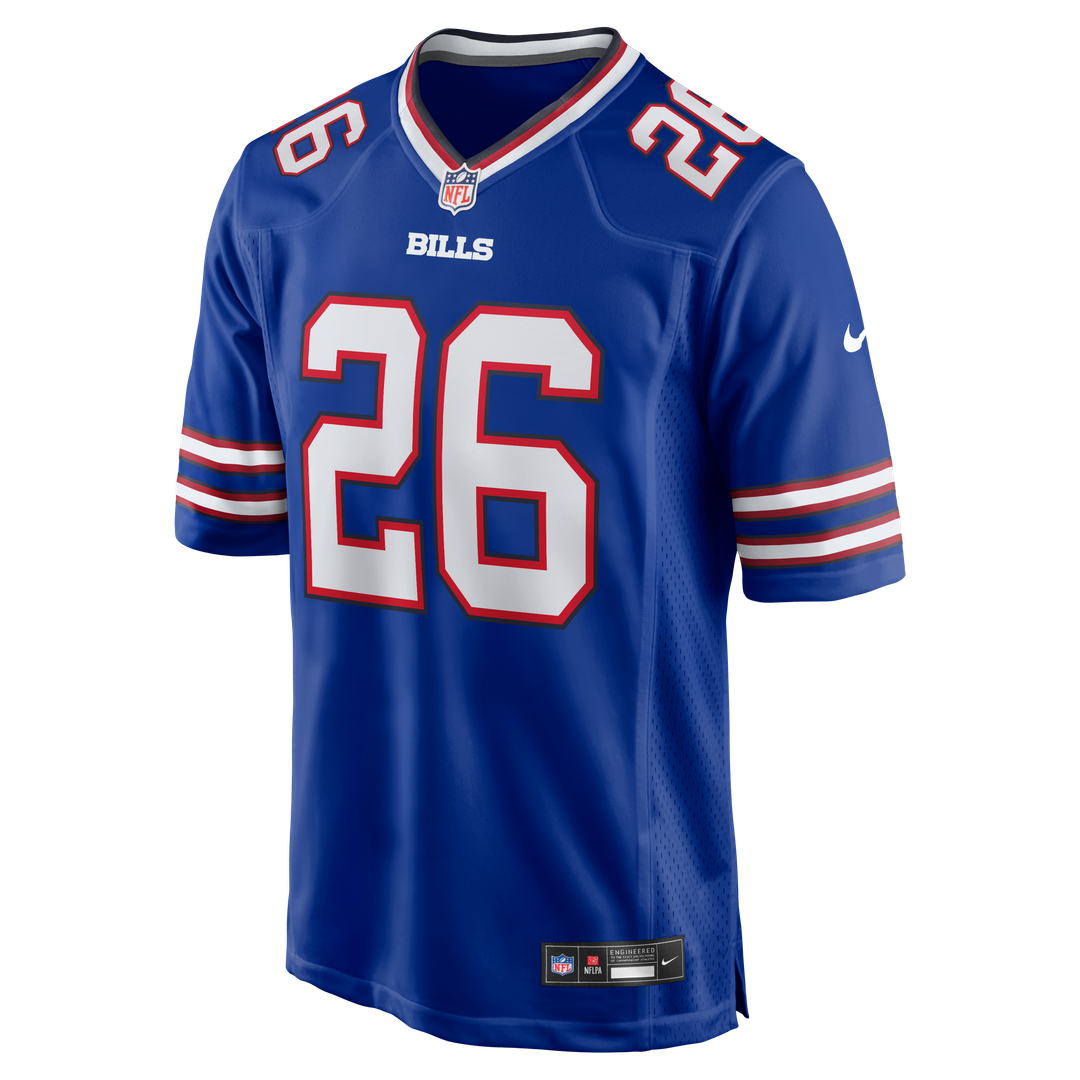 Ty Johnson Buffalo Bills Team Game Jersey - Royal