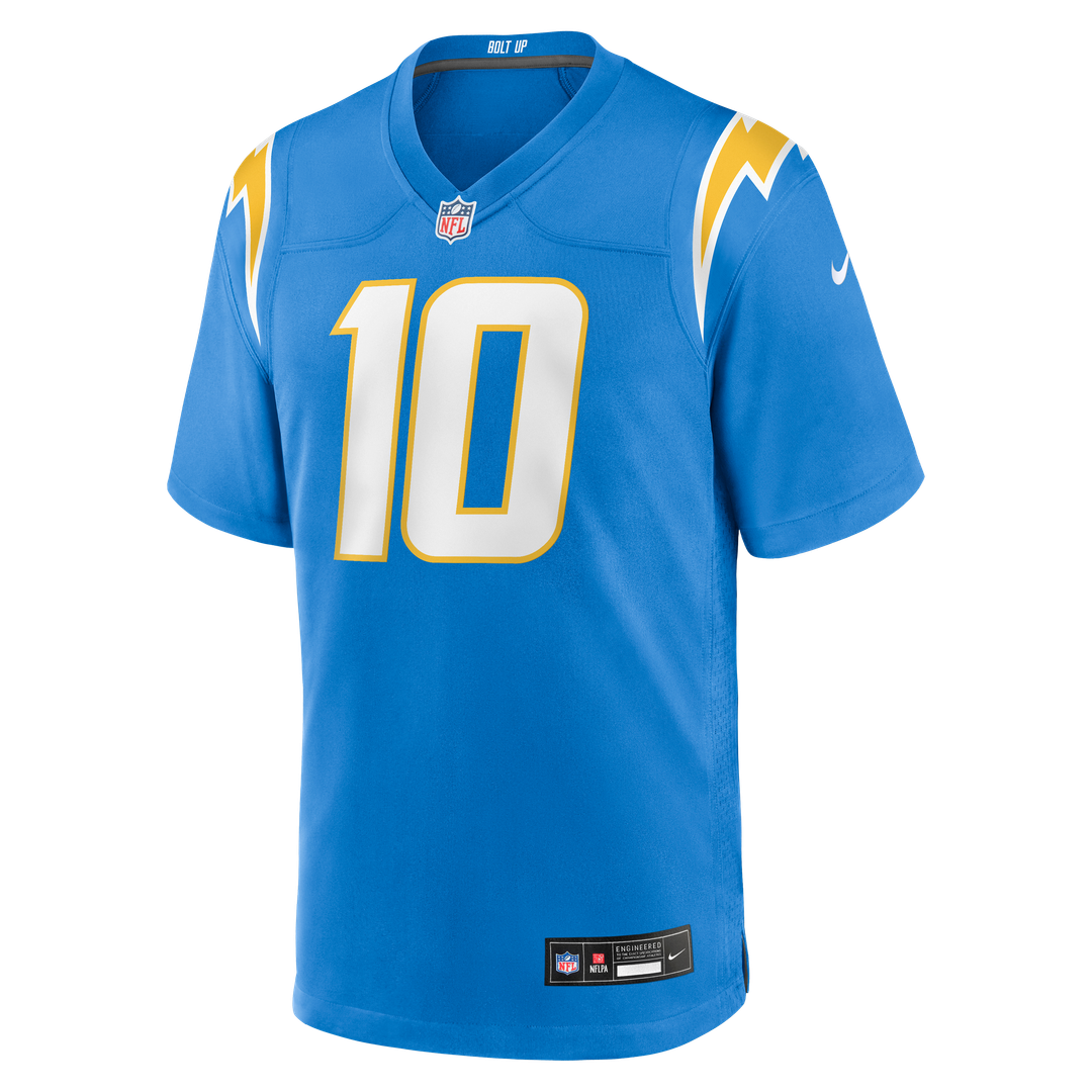 Justin Herbert Los Angeles Chargers Alternate Super Chargers Game Player Jersey - Navy