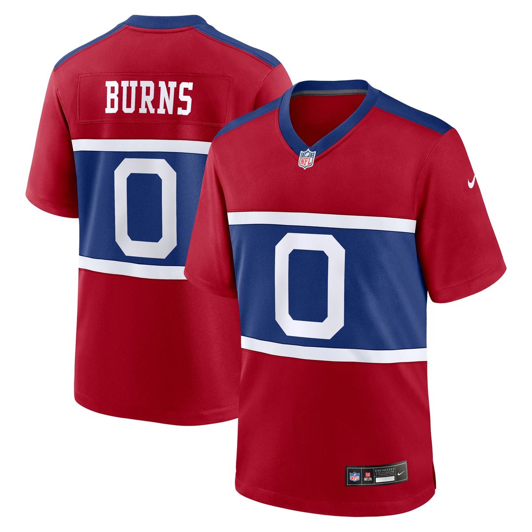 Brian Burns New York Giants Game Player Jersey - Royal