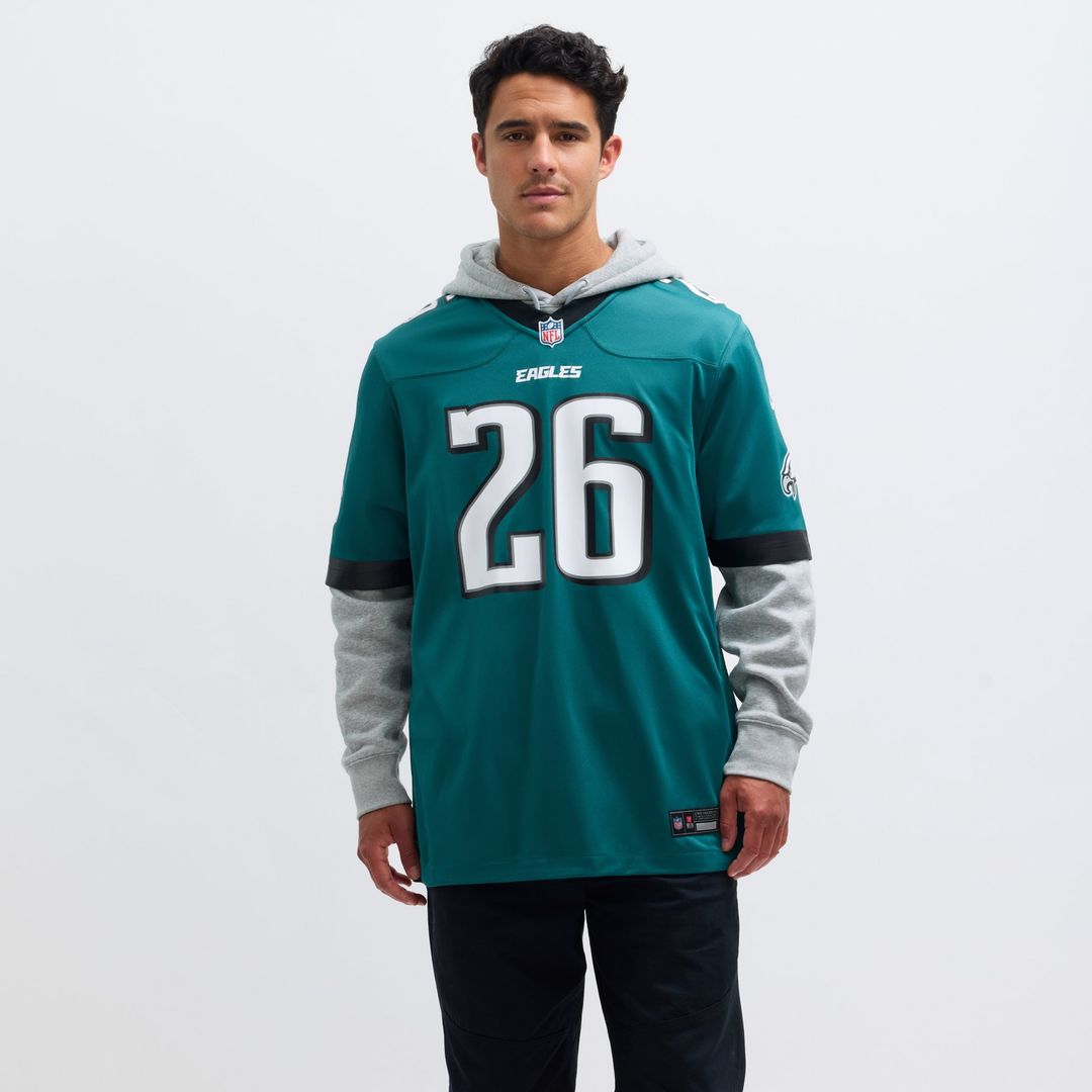Saquon Barkley Philadelphia Eagles Alternate Game Jersey - Black