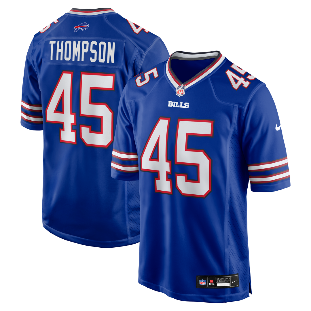 Shaq Thompson Buffalo Bills Team Game Jersey - Royal