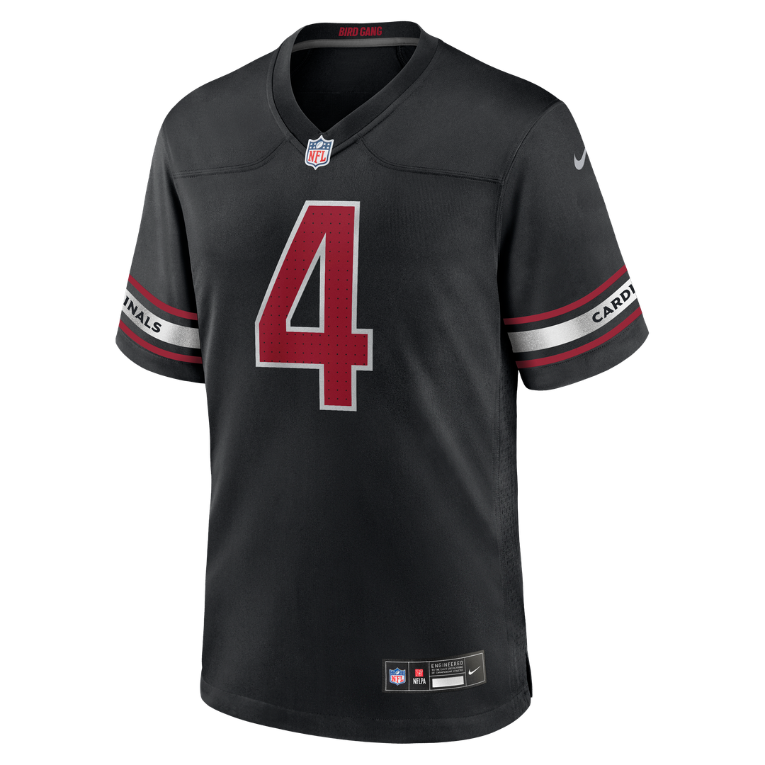 Jeremiyah Love Arizona Cardinals Alternate Game Player Jersey - Black