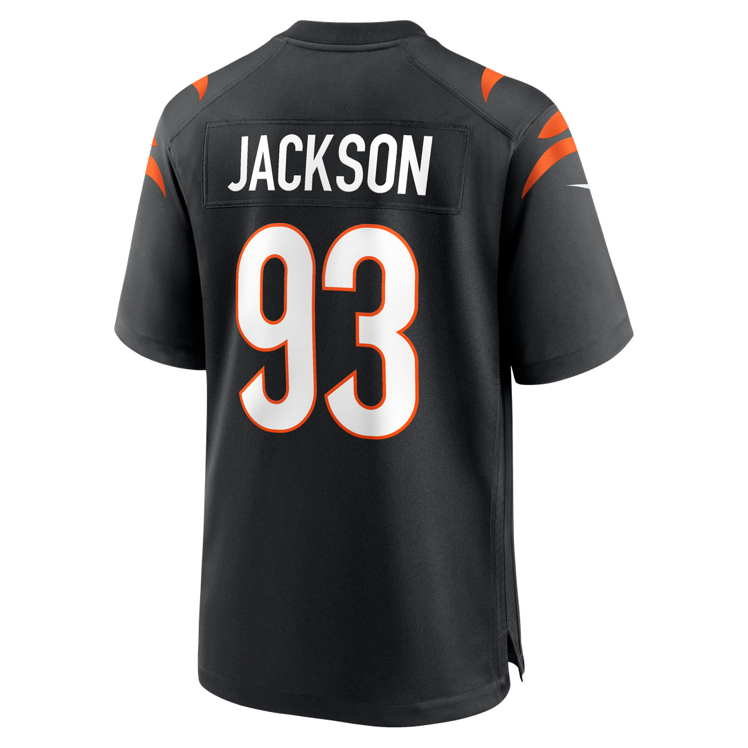 McKinnley Jackson Cincinnati Bengals Game Jersey - Black