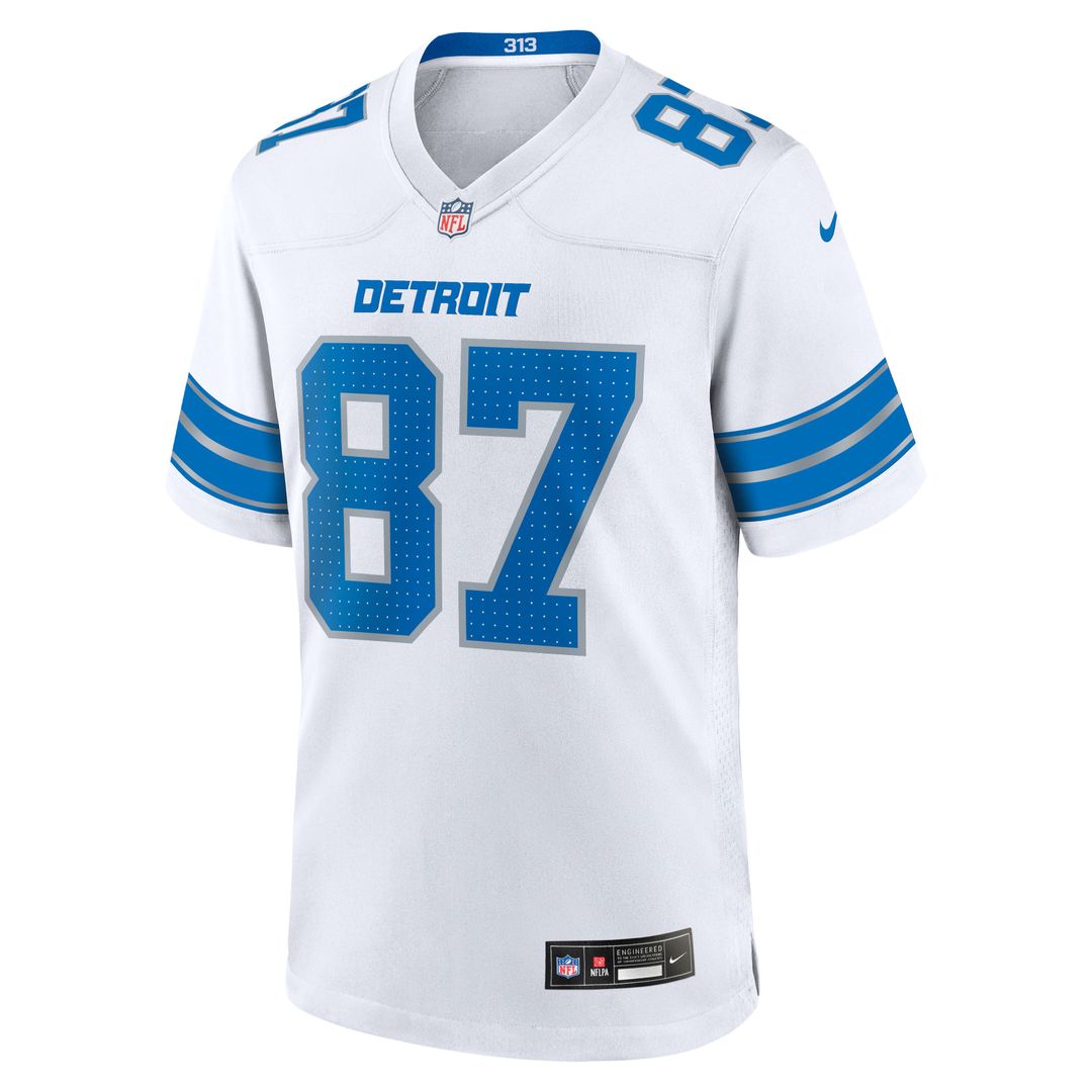 Sam LaPorta Detroit Lions 2nd Alternate Game Jersey - Black