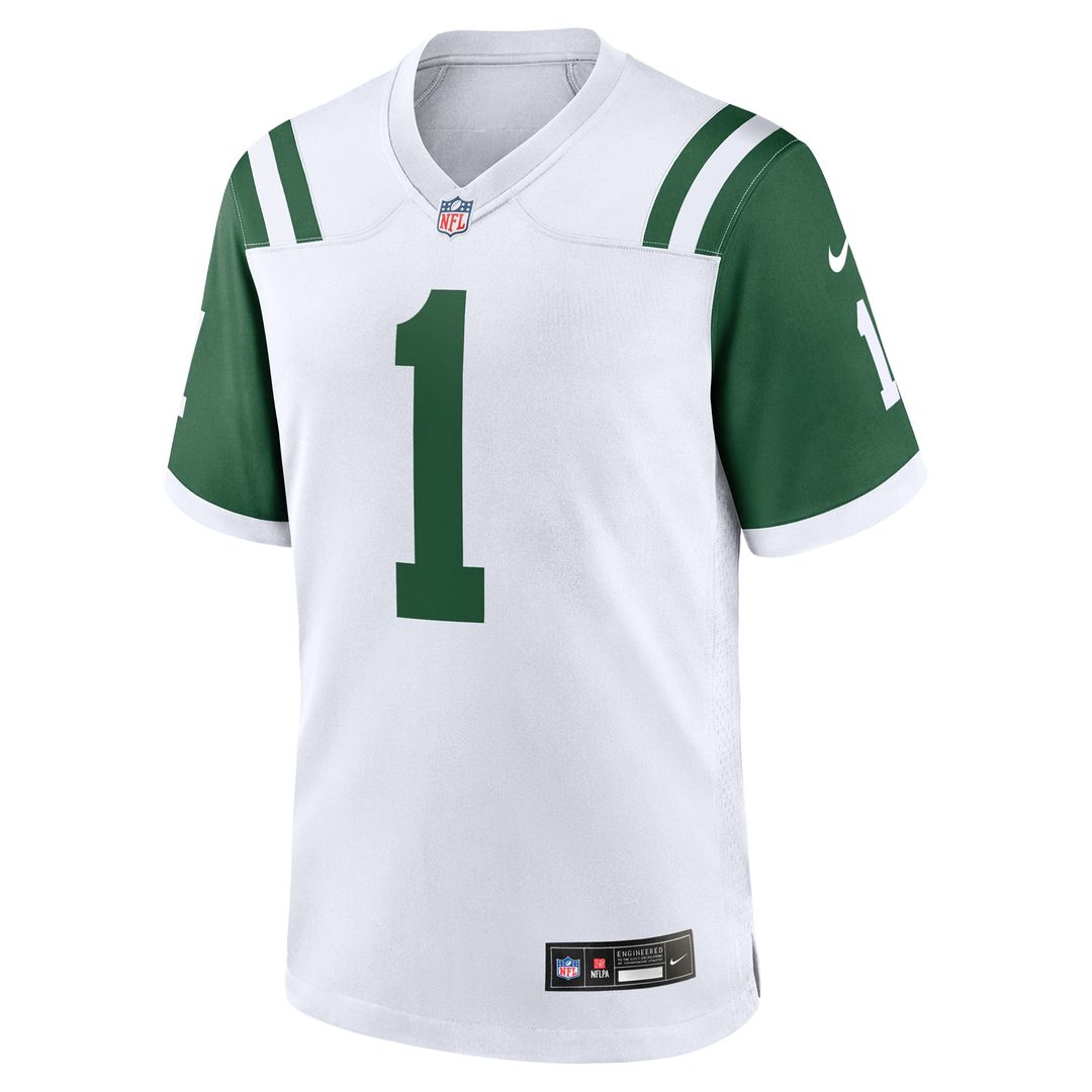 Ahmad Sauce Gardner New York Jets Classic Alternate Game Jersey - White