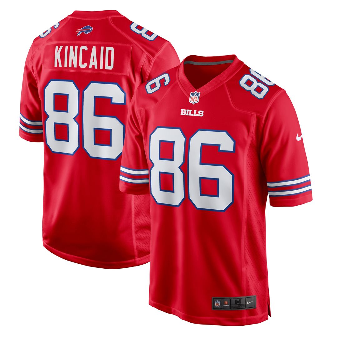 Dalton Kincaid Buffalo Bills Game Jersey - White