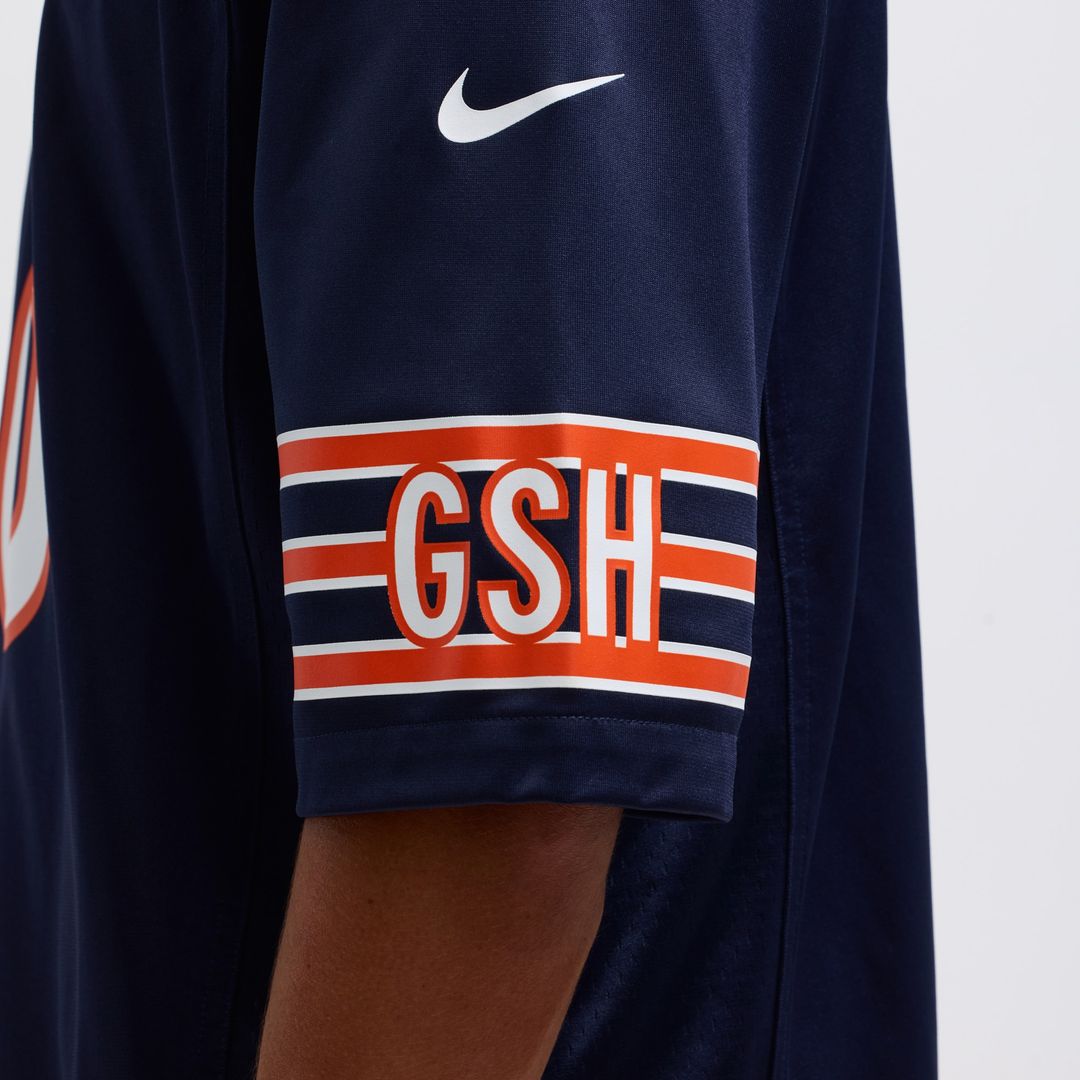 Caleb Williams Chicago Bears Player Game Jersey - Navy