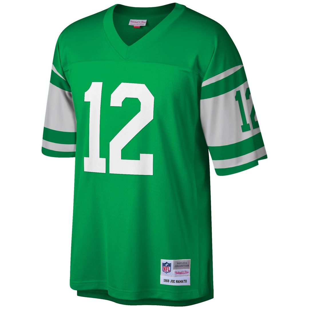 Joe Namath New York Jets Legacy Replica Jersey - Kelly Green