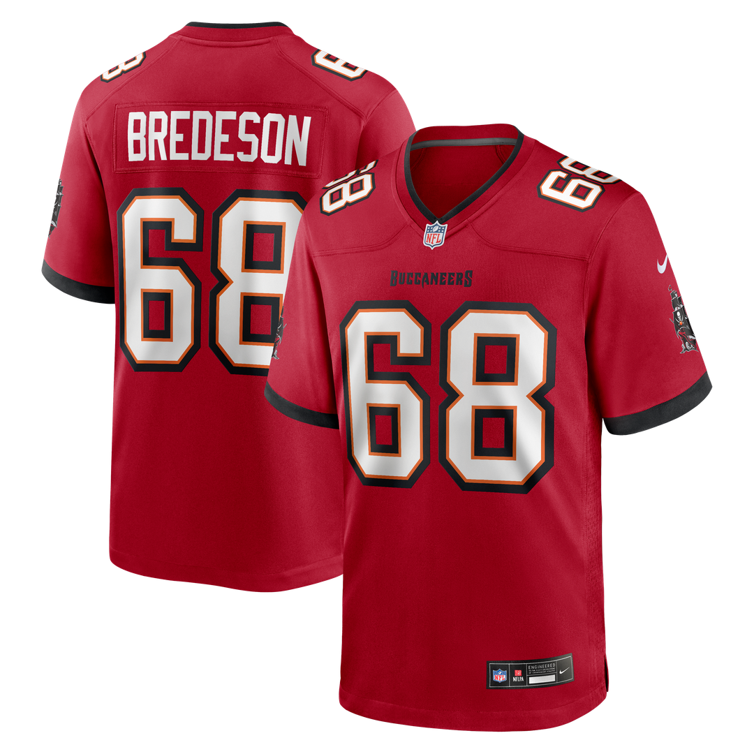 Ben Bredeson Tampa Bay Buccaneers Game Jersey - Red