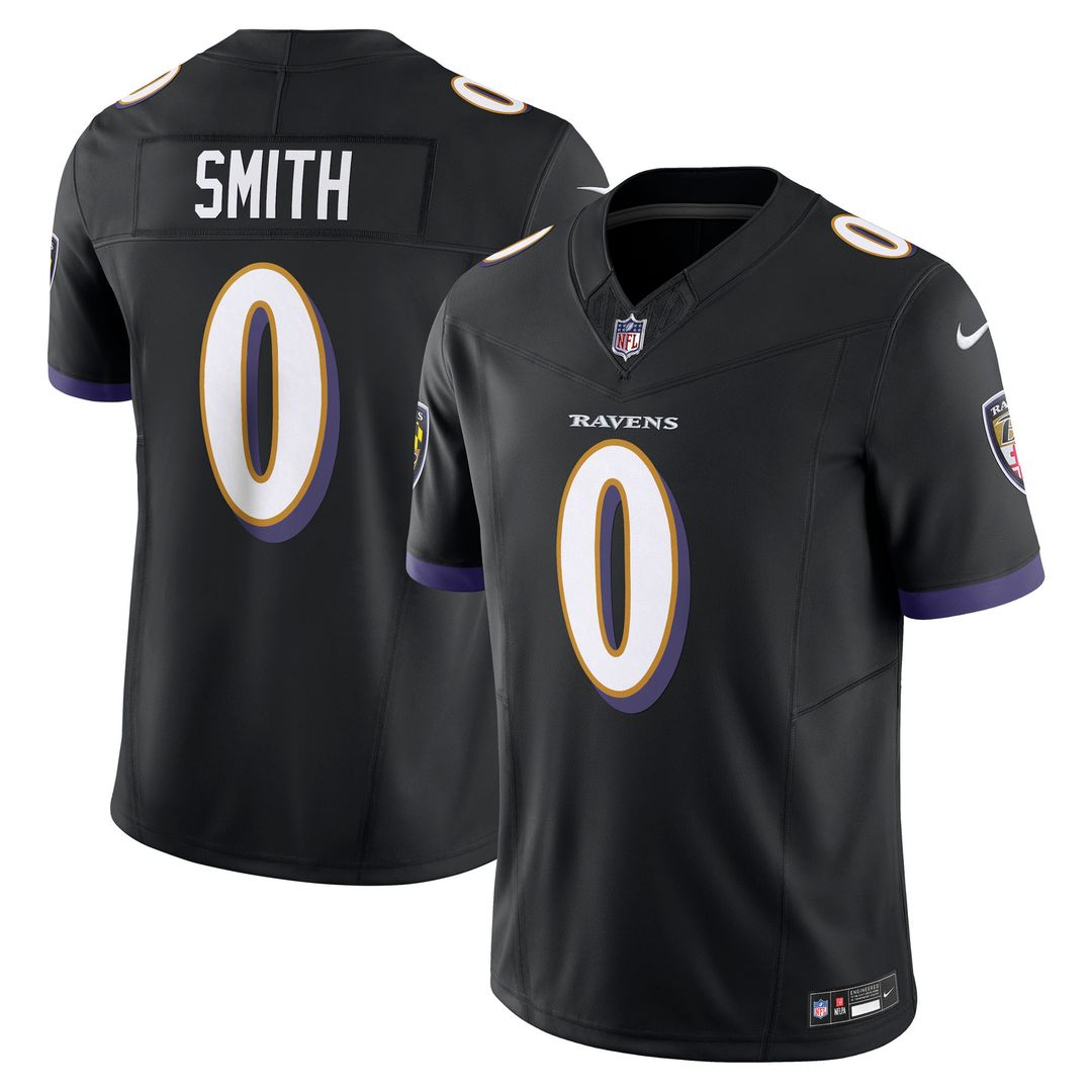 Roquan Smith Baltimore Ravens Alternate Vapor F.U.S.E. Limited Jersey - Black