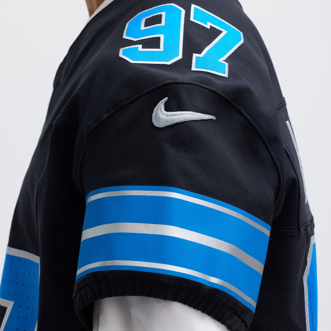 Aidan Hutchinson Detroit Lions Alternate Vapor F.U.S.E. Elite Jersey - Black