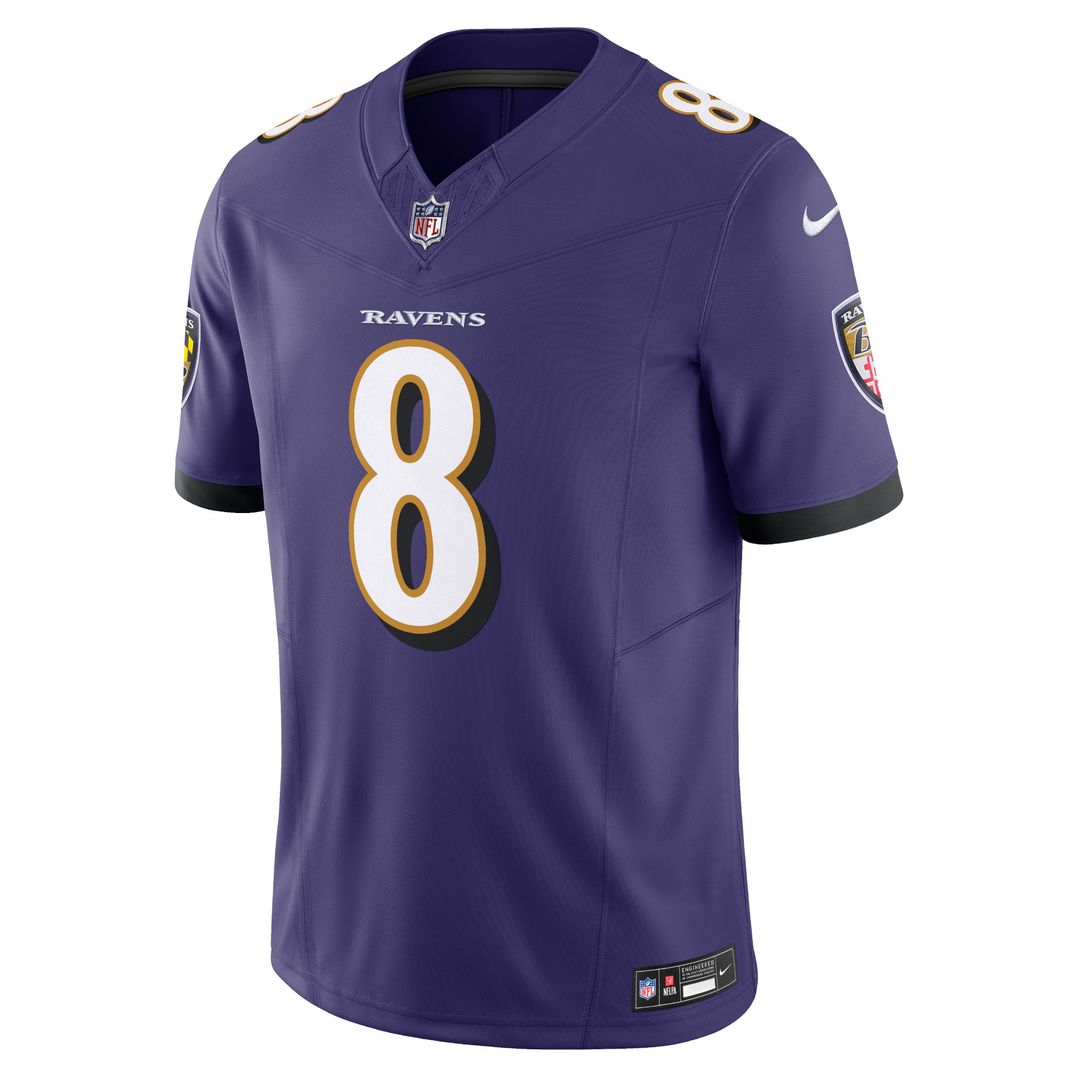 Lamar Jackson Baltimore Ravens Vapor F.U.S.E. Limited Jersey - Purple