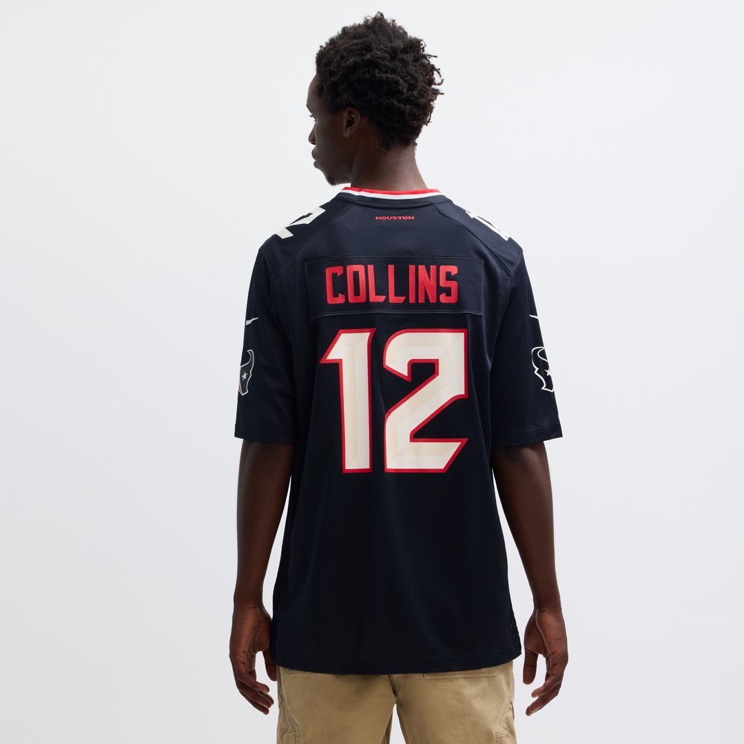 Nico Collins Houston Texans Game Jersey - White