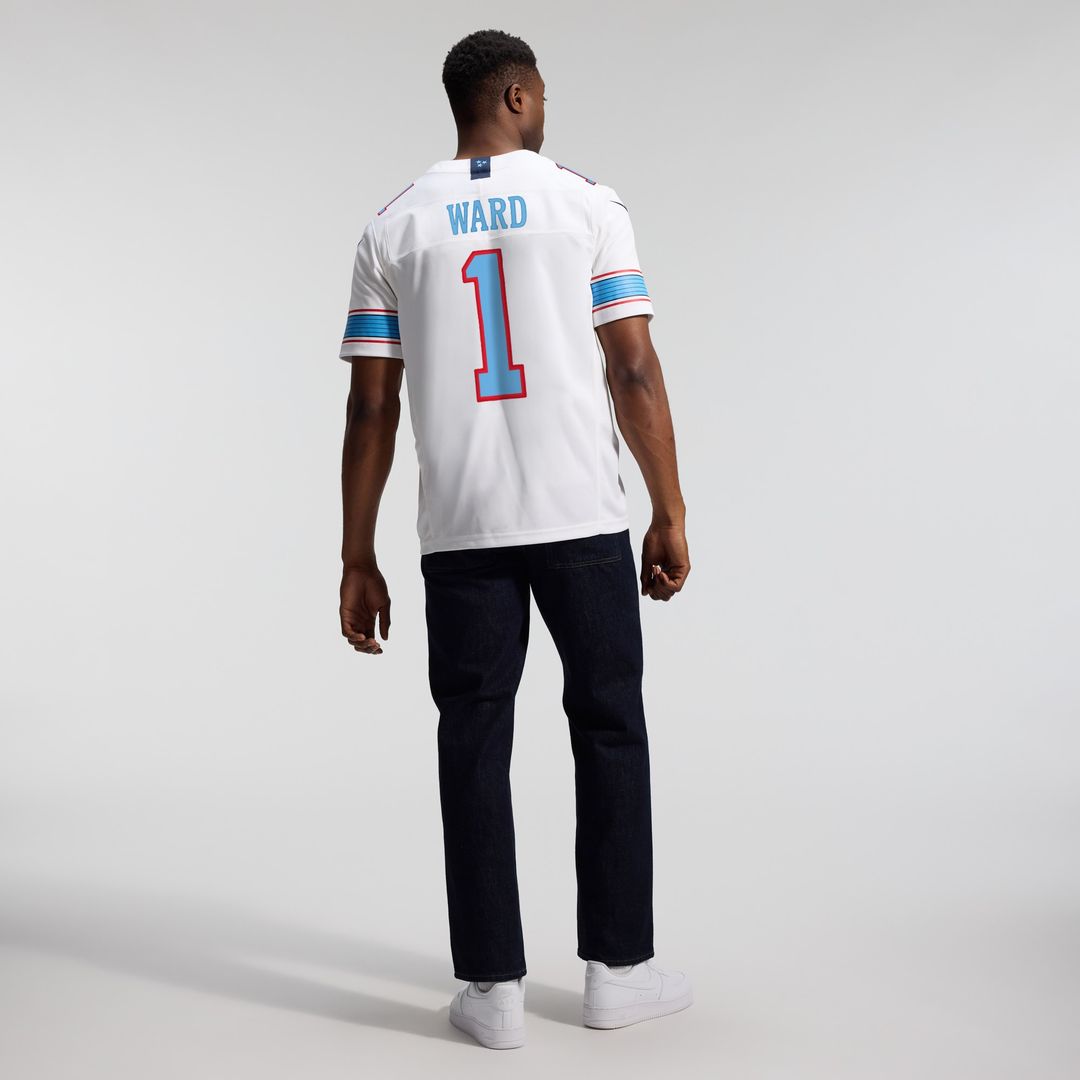 Cameron Ward Tennessee Titans Vapor F.U.S.E. Stitched Limited Jersey - White