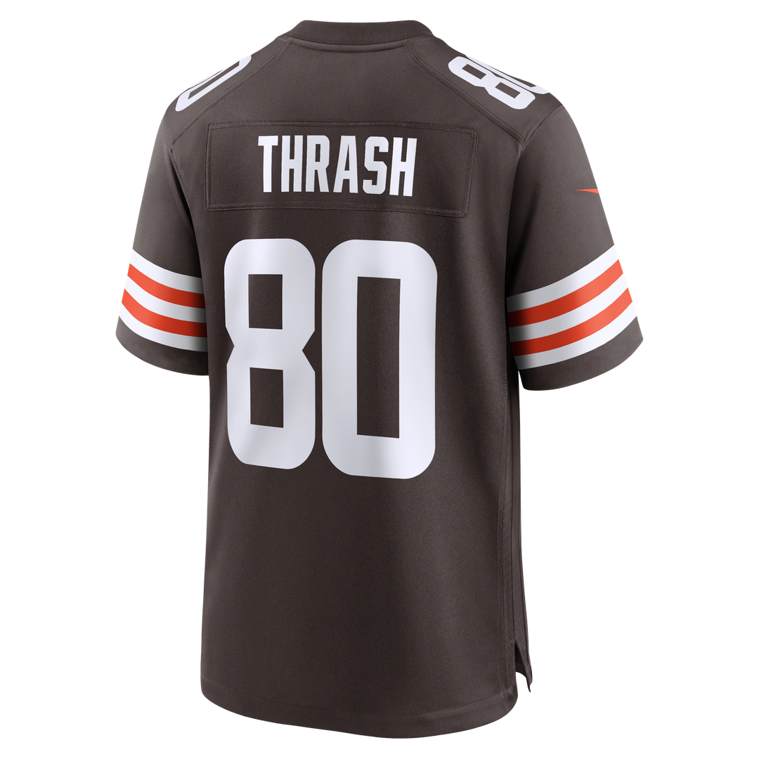 Jamari Thrash Cleveland Browns Team Game Jersey - Brown