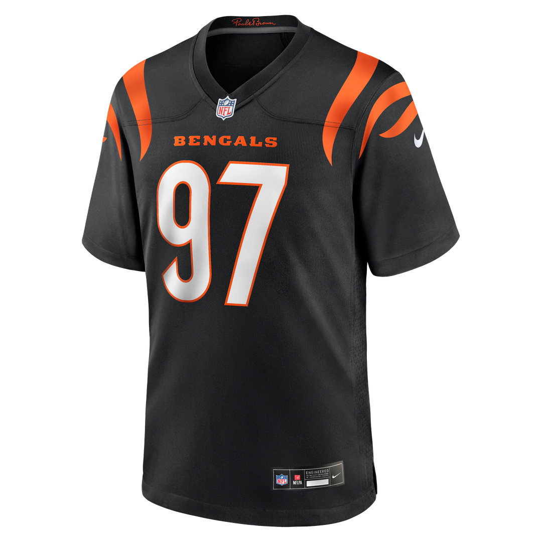 Dexter Lawrence II Cincinnati Bengals Game Jersey - Orange