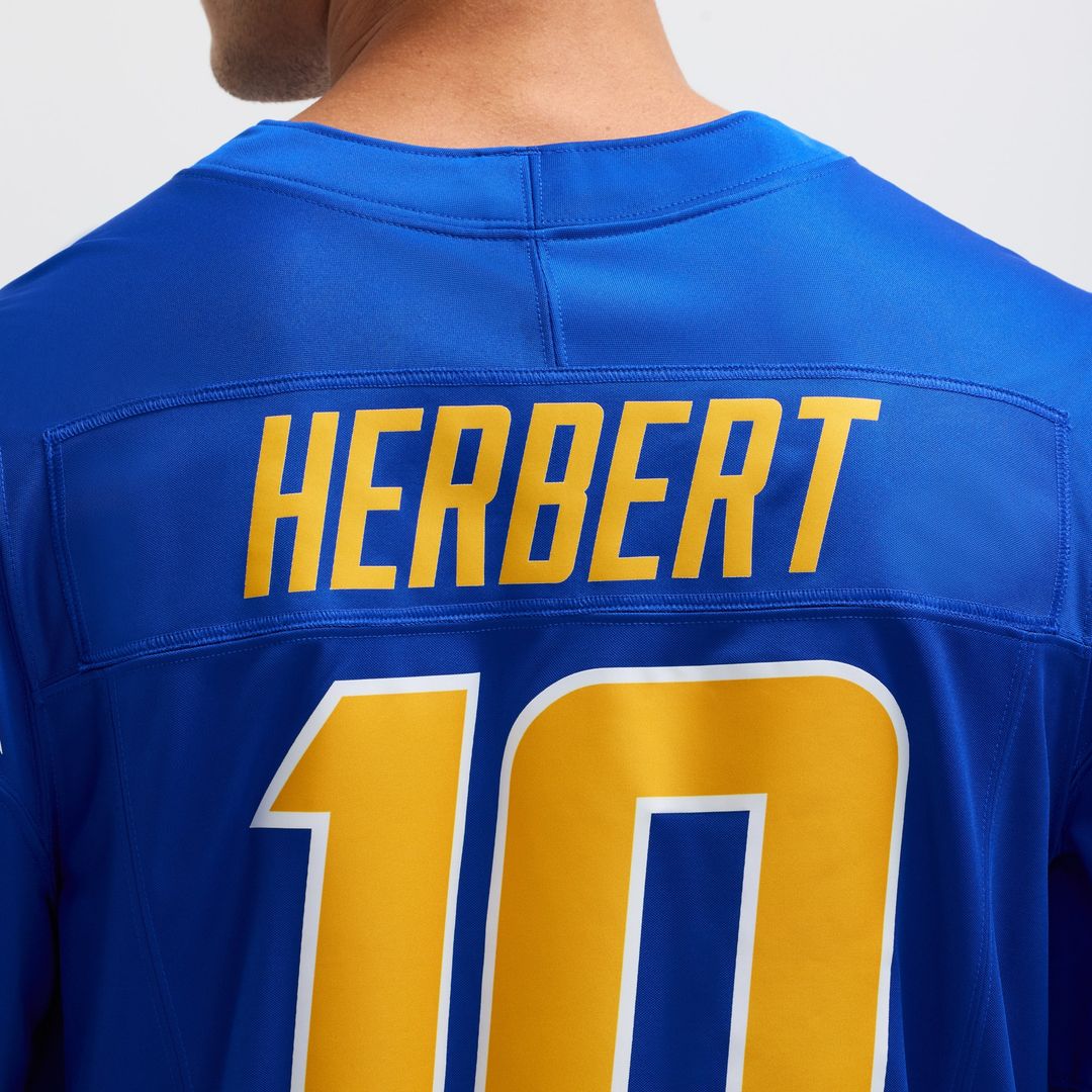 Justin Herbert Los Angeles Chargers Vapor F.U.S.E. Limited Jersey - White