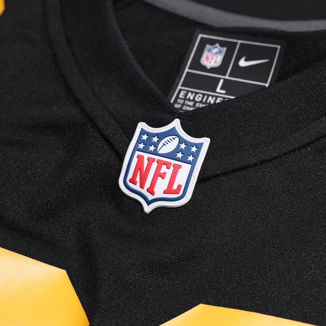 Aaron Rodgers Pittsburgh Steelers Alternate Game Jersey - Black