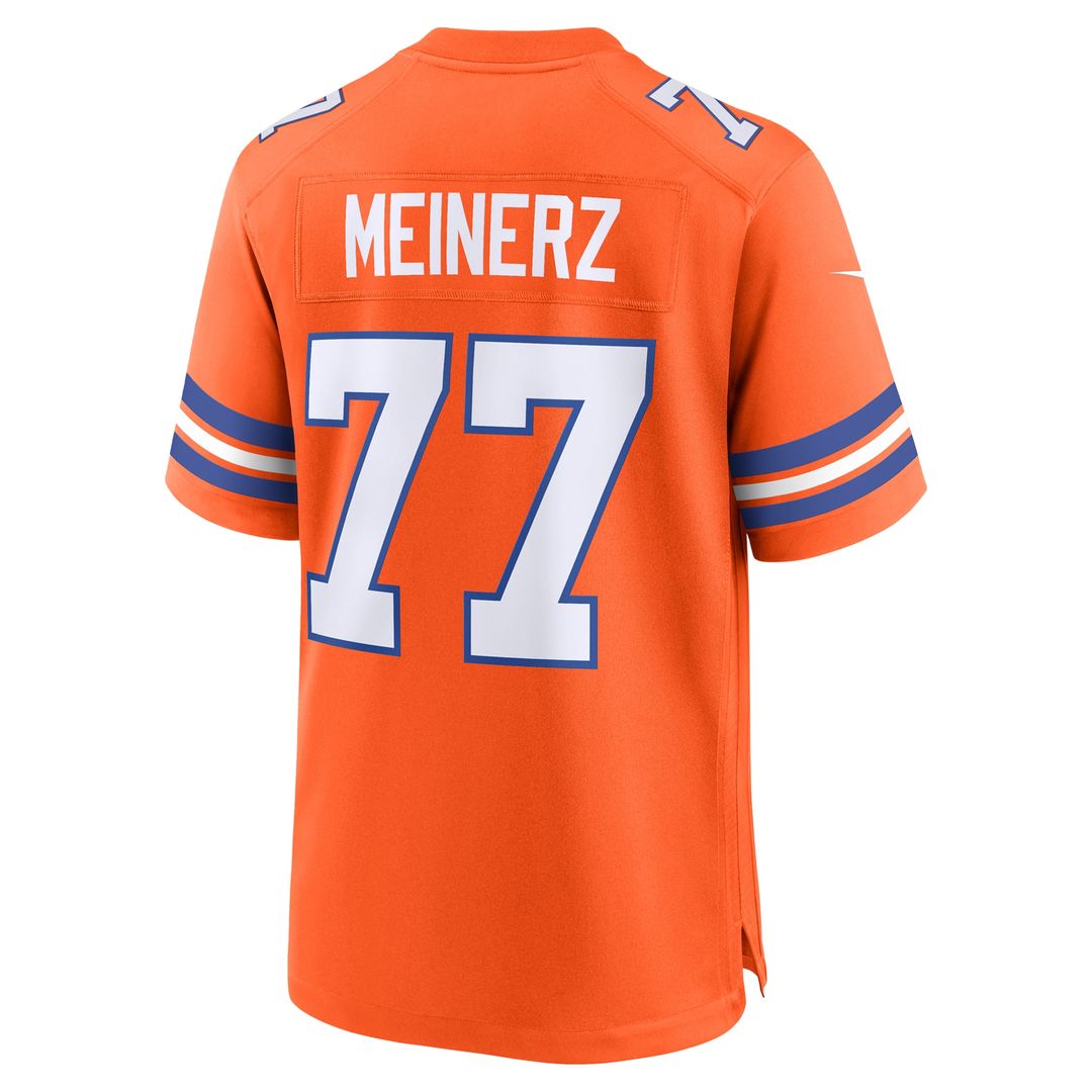 Quinn Meinerz Denver Broncos Alternate Game Jersey - Orange