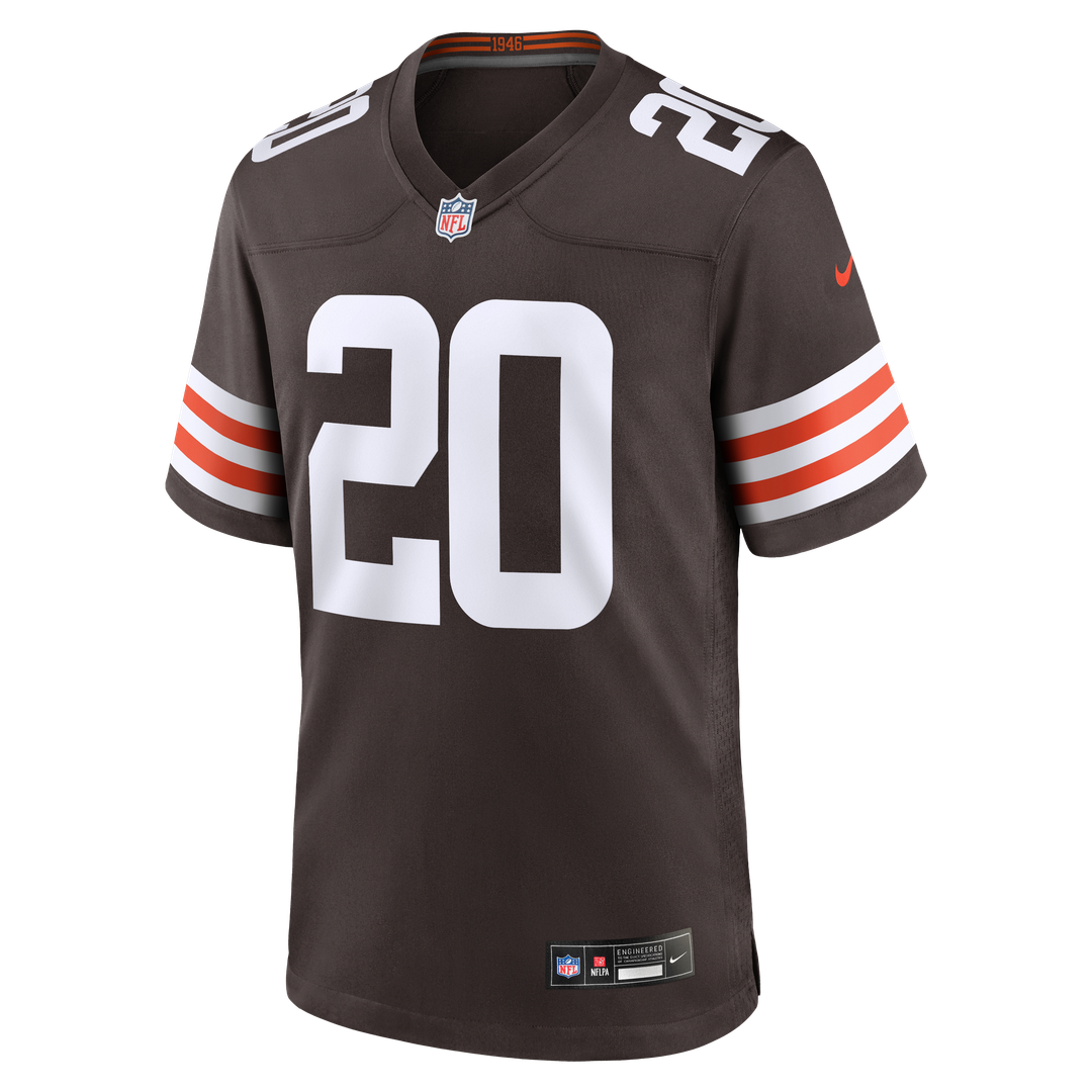Greg Newsome II Cleveland Browns Game Jersey - Brown