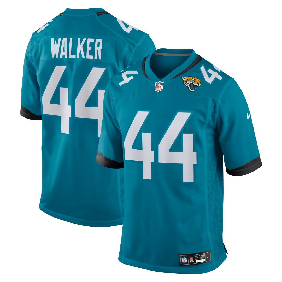 Travon Walker Jacksonville Jaguars Player Game Jersey - Black